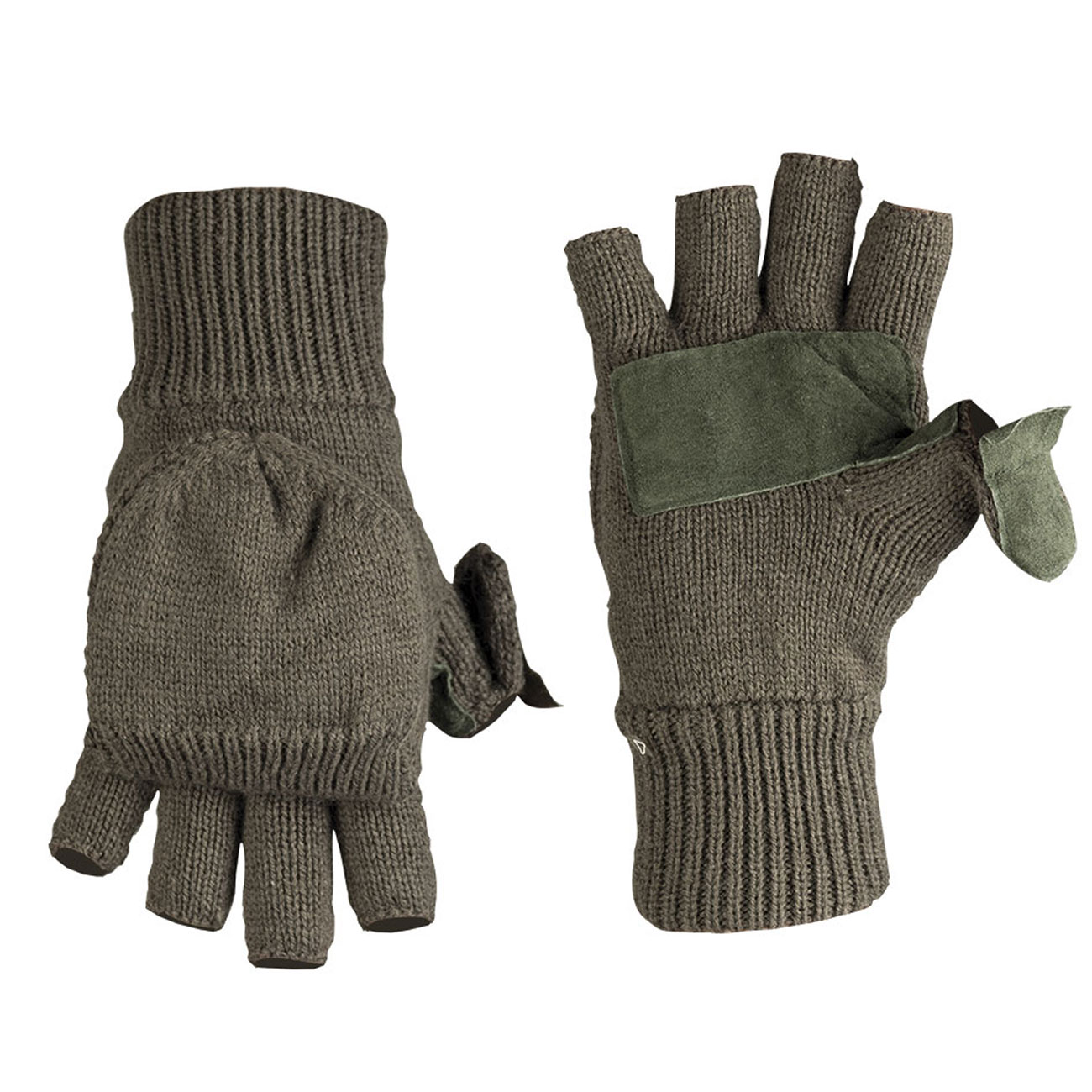 Mil-Tec Handschuhe klappbar oliv