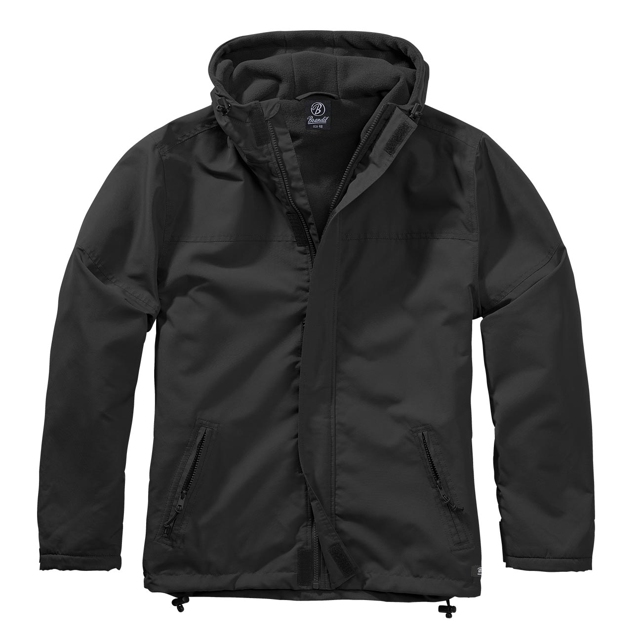 Brandit Windbreaker Frontzip schwarz