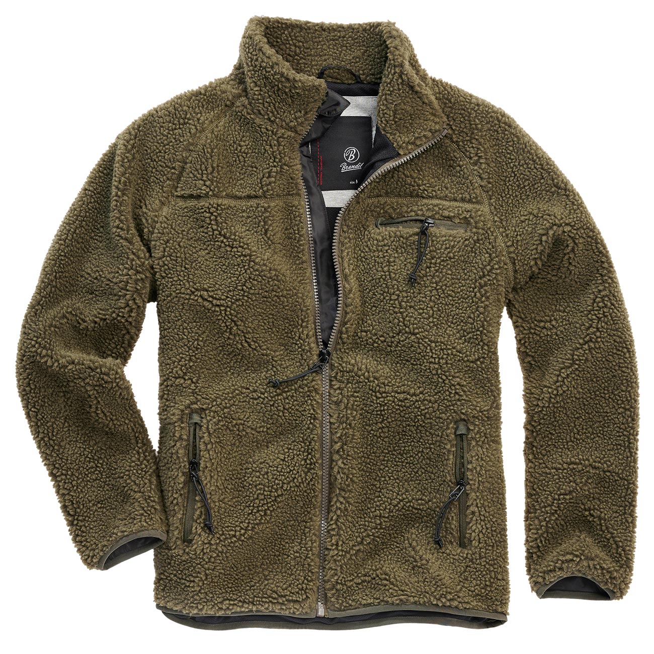 Brandit Fleecejacke Teddyfleece Jacket oliv