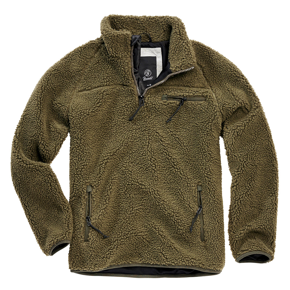 Brandit Troyer Teddyfleece oliv