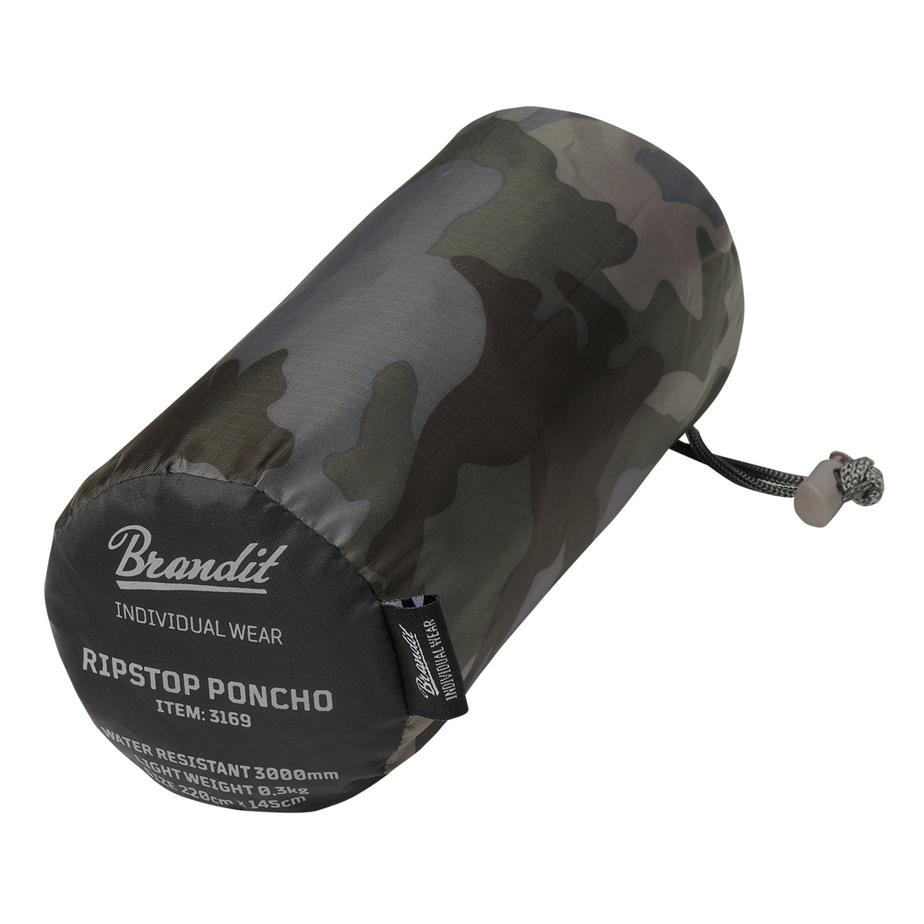 Brandit Poncho Ripstop darkcamo Bild 1