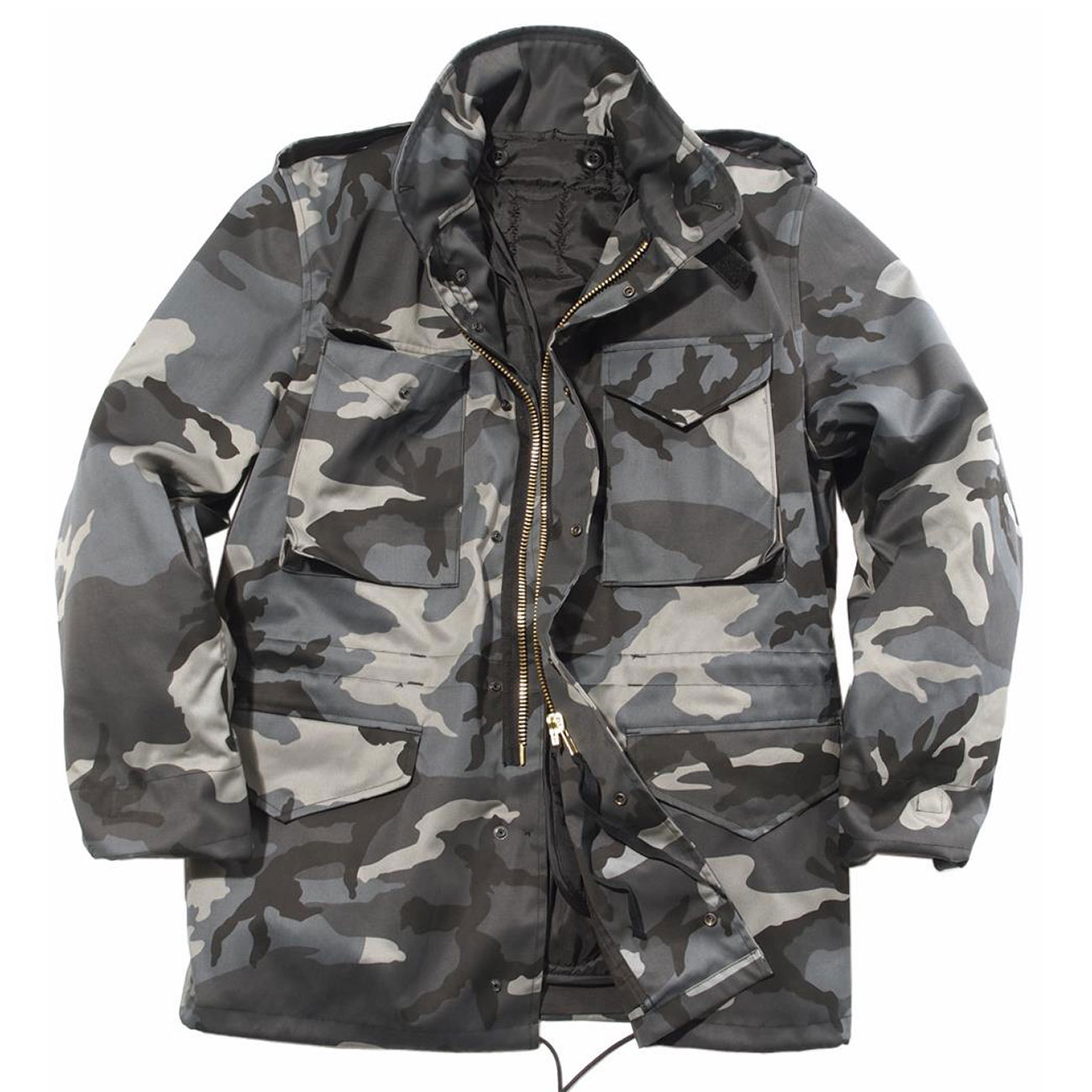 Mil-Tec Jacke M-65 Army Style dark camo