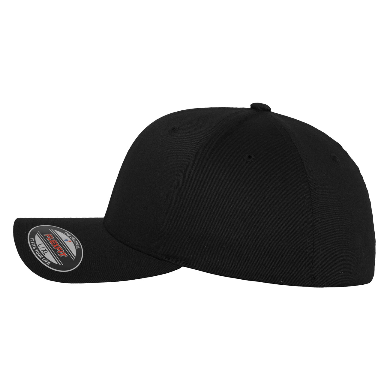 Flexfit Mütze Wooly Combed Cap schwarz Bild 1