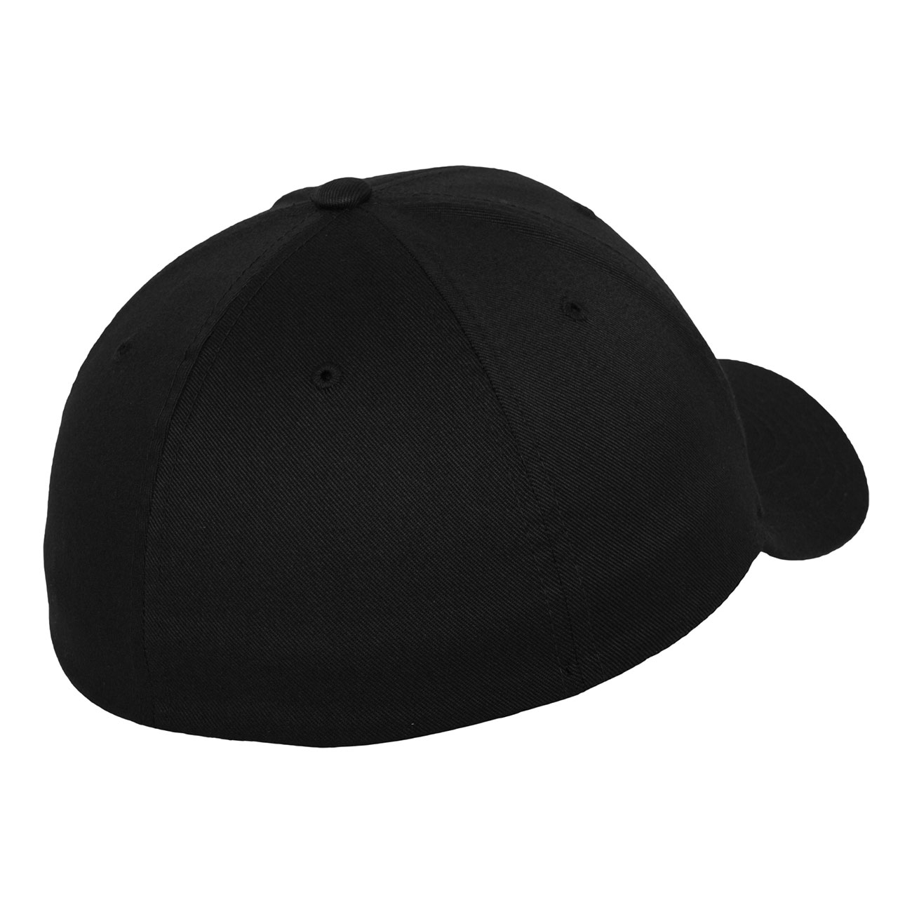 Flexfit Mütze Wooly Combed Cap schwarz Bild 3