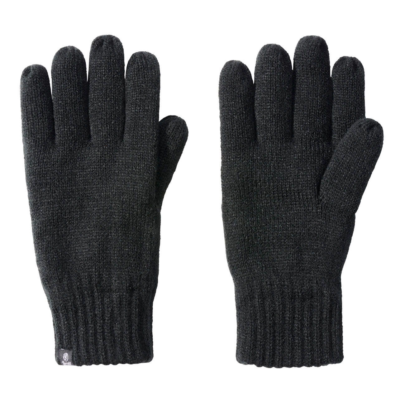 Brandit Strick Handschuh Knitted Gloves Vollfinger schwarz