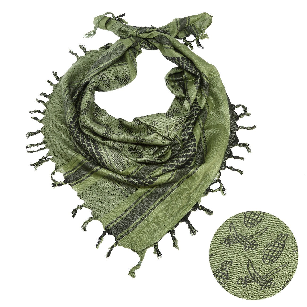 Simone Erto Tuch Schmetterling Schal Mit Stylishem Motiv Klingel
