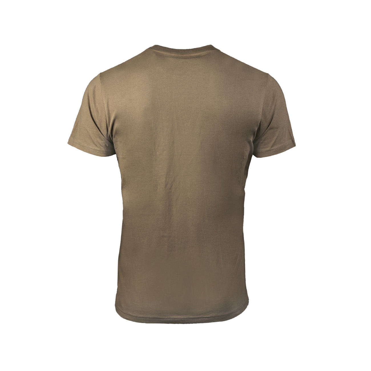 T-Shirt Basic Baumwolle coyote brown Bild 1