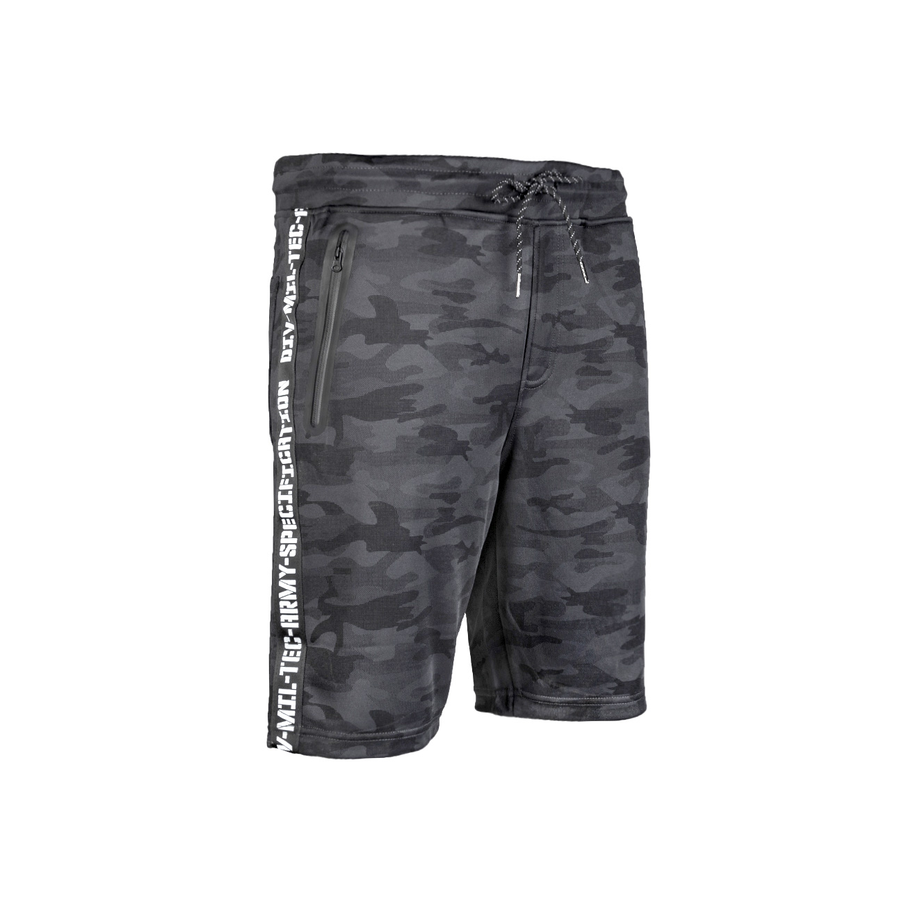 Mil-Tec Shorts Sweat Training Pants dark camo