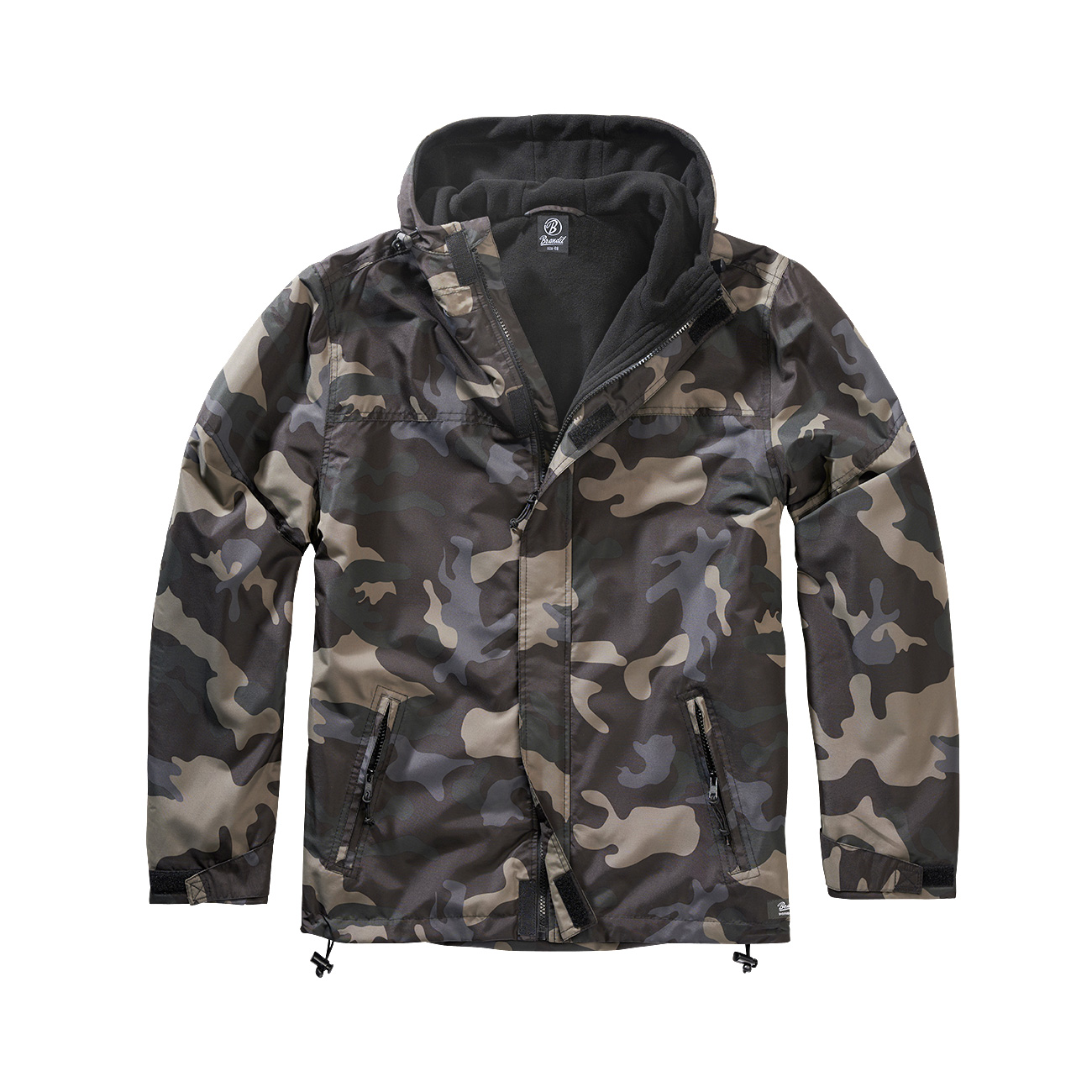 Brandit Jacke Windbreaker Frontzip darkcamo