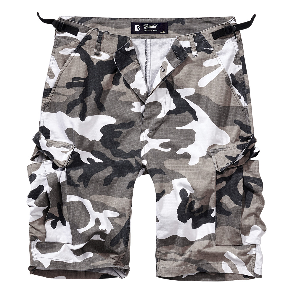 Ripstop top camo shorts