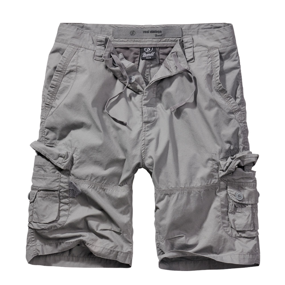Brandit Shorts Ty Paper Touch charcoal grey