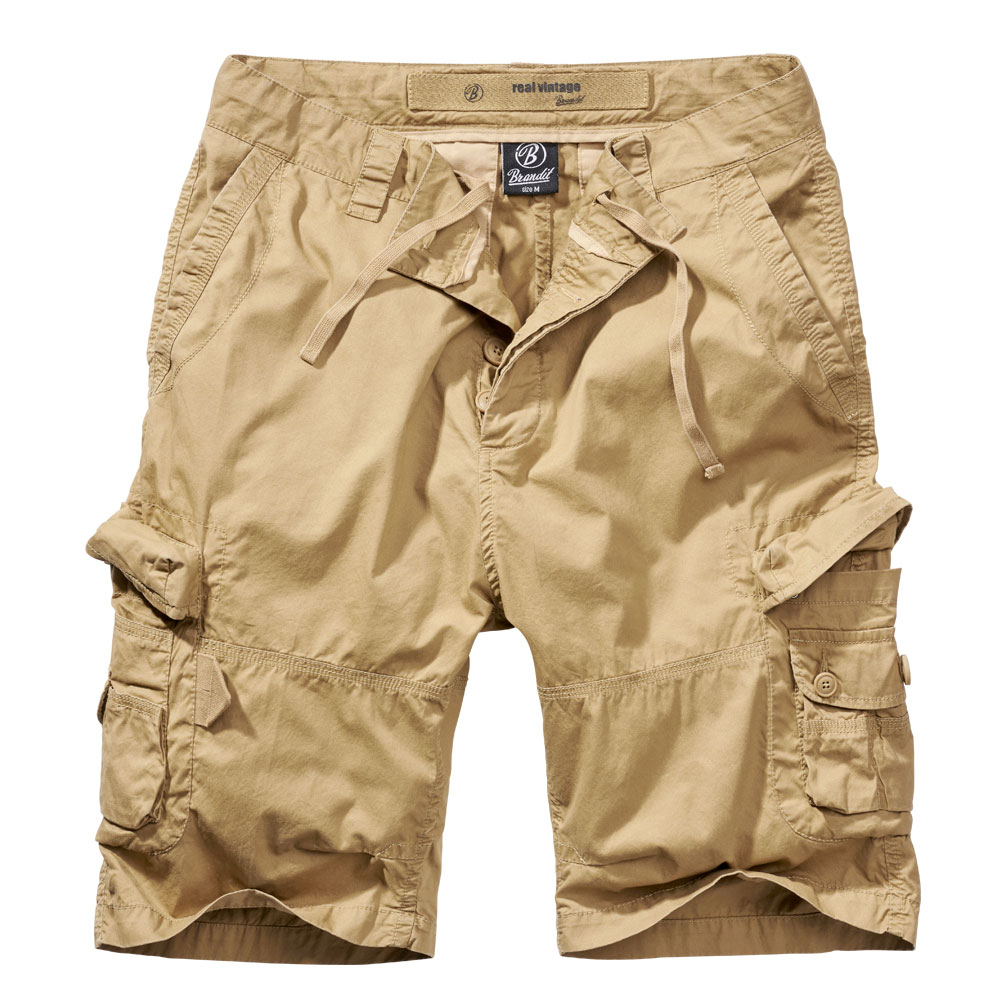 Brandit Shorts Ty Paper Touch camel