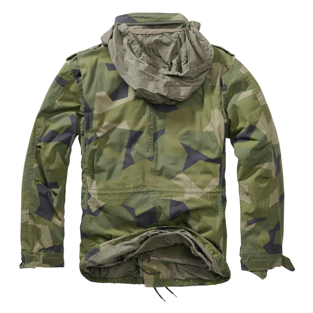 Brandit Jacke M65 Giant swedish camo M90 mit herausnehmbarem Futter Bild 1