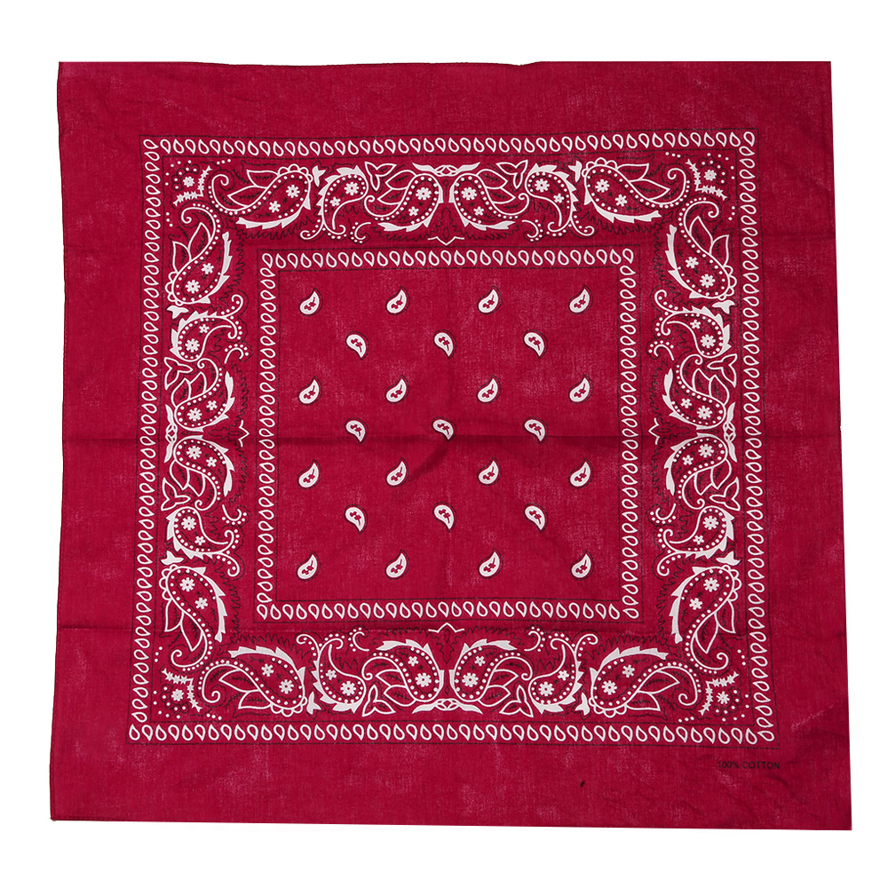 MFH Bandana Halstuch Paisleymuster burgund Bild 1