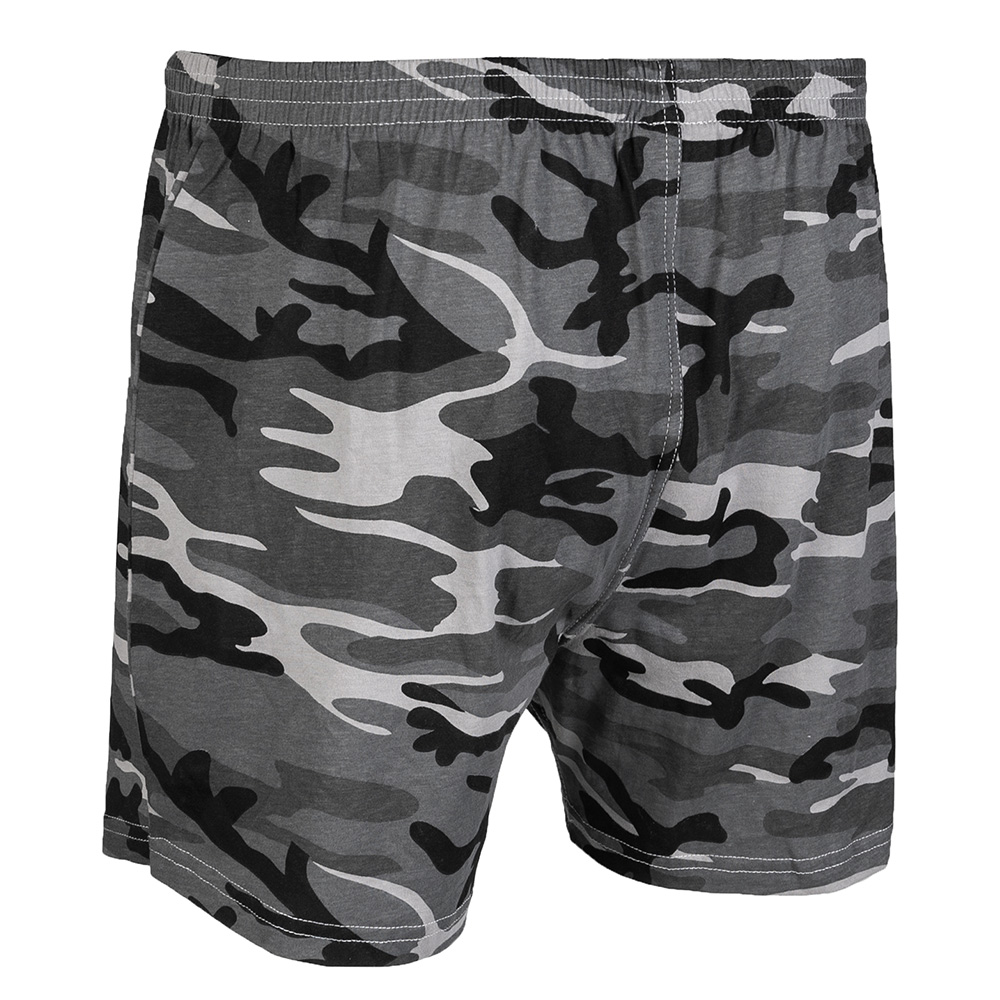 Mil-Tec Boxershorts Baumwolle dark camo Bild 1