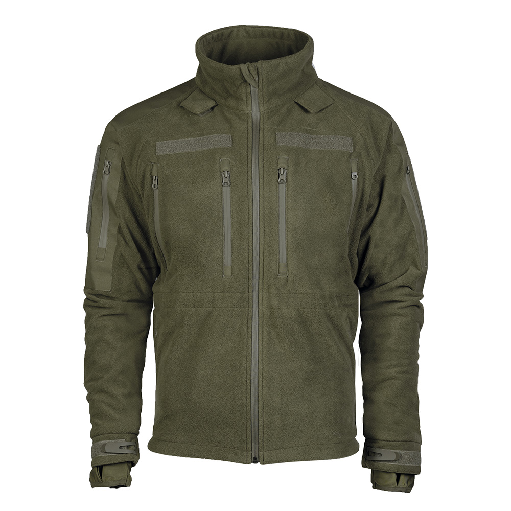 Mil-Tec Klteschutzjacke Fleece Plus oliv