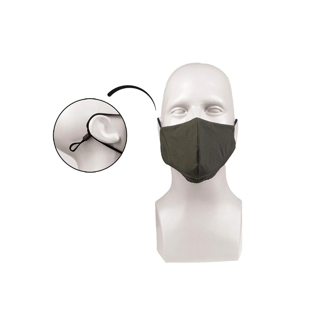 Mil-Tec Stoffmaske V-Shape oliv Bild 1