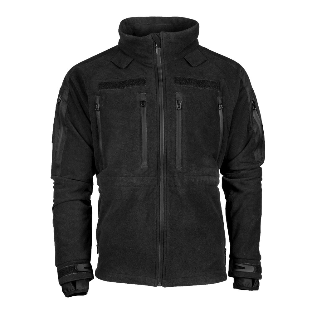 Mil-Tec Klteschutzjacke Fleece Plus schwarz