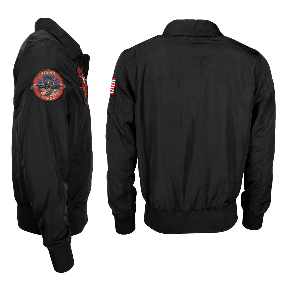 Top Gun Fliegerjacke Hornet schwarz Bild 1