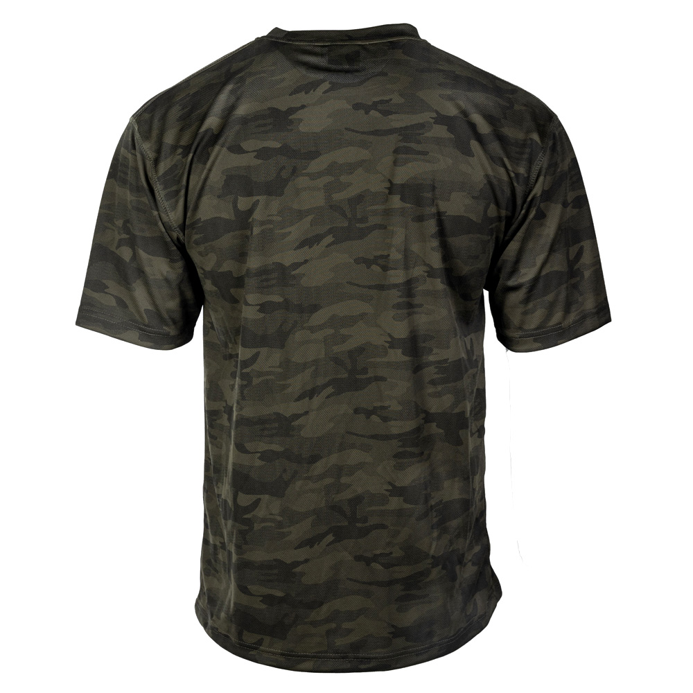 Mil-Tec T-Shirt Mesh woodland Bild 1