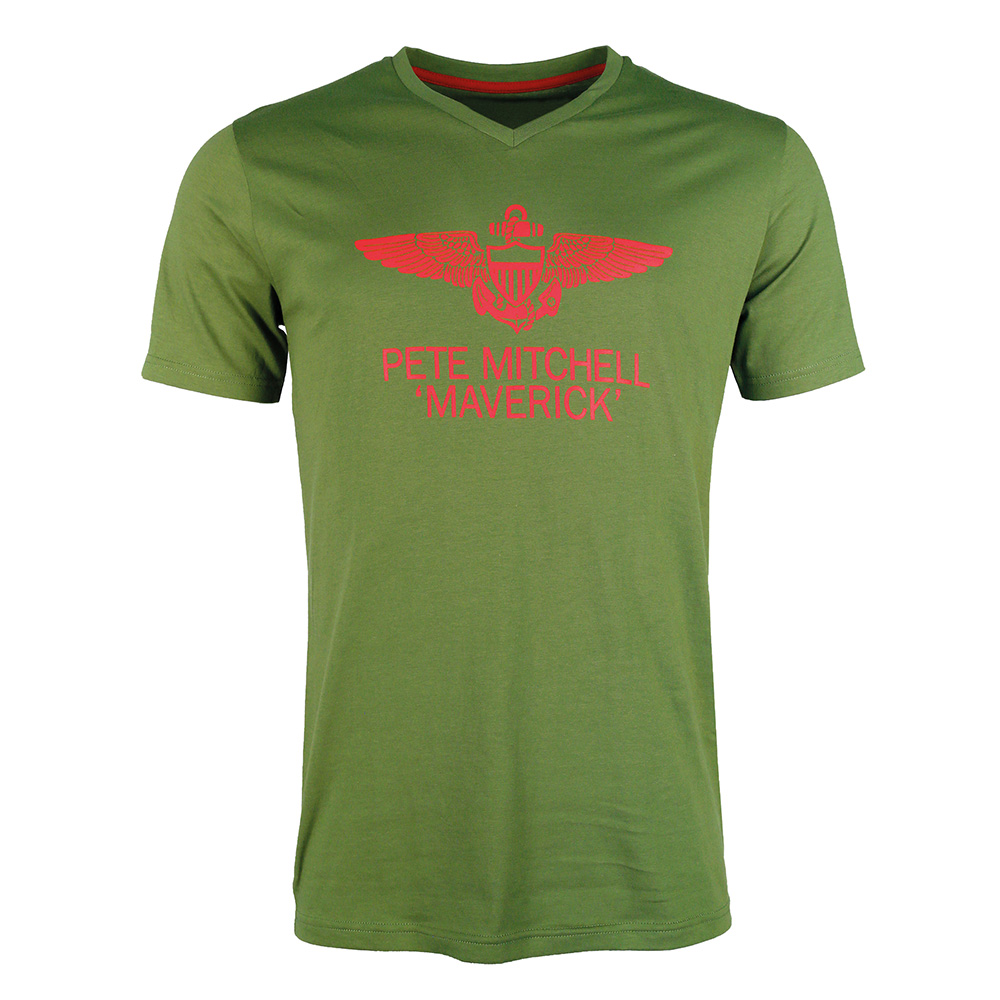 T-Shirt Maverick Top Gun oliv