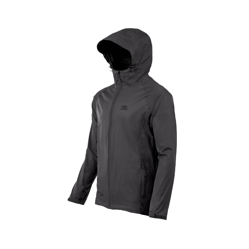 Highlander Regenjacke Stow & Go schwarz Bild 2