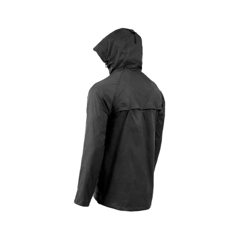 Highlander Regenjacke Stow & Go schwarz Bild 3