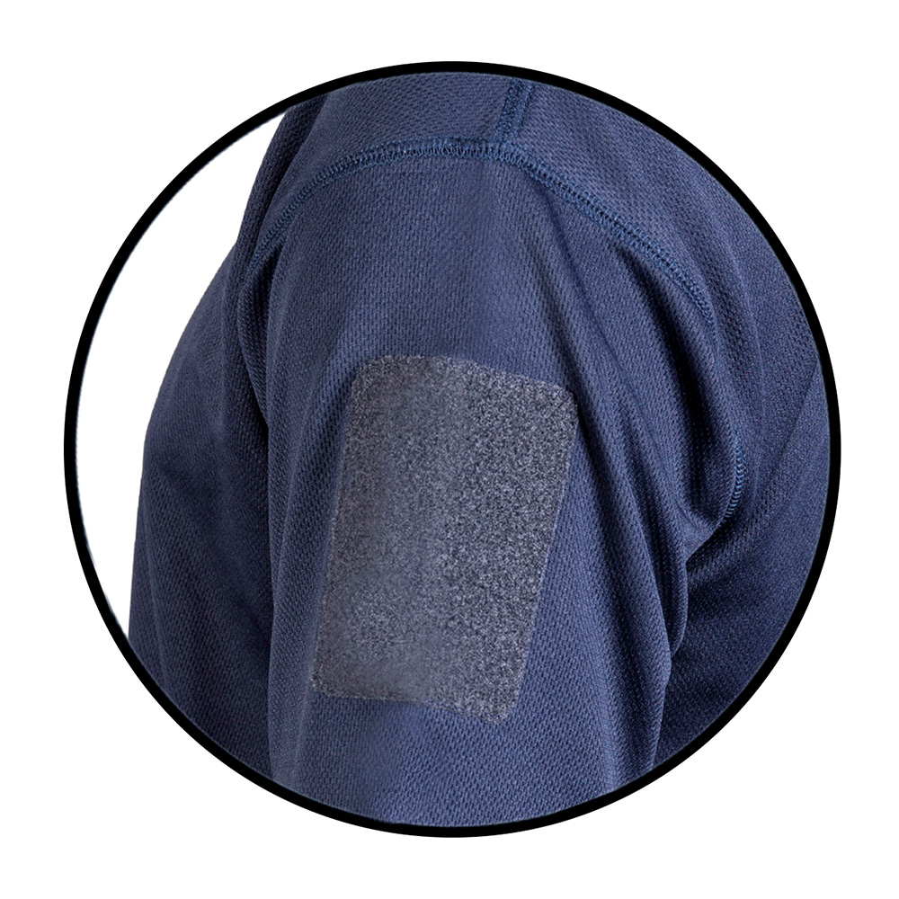 Mil-Tec T-Shirt Tactical Quick Dry schnelltrocknend dunkelblau Bild 2