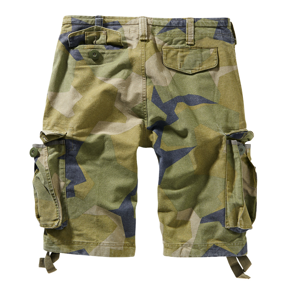 Brandit Vintage Shorts swedish camo Bild 1