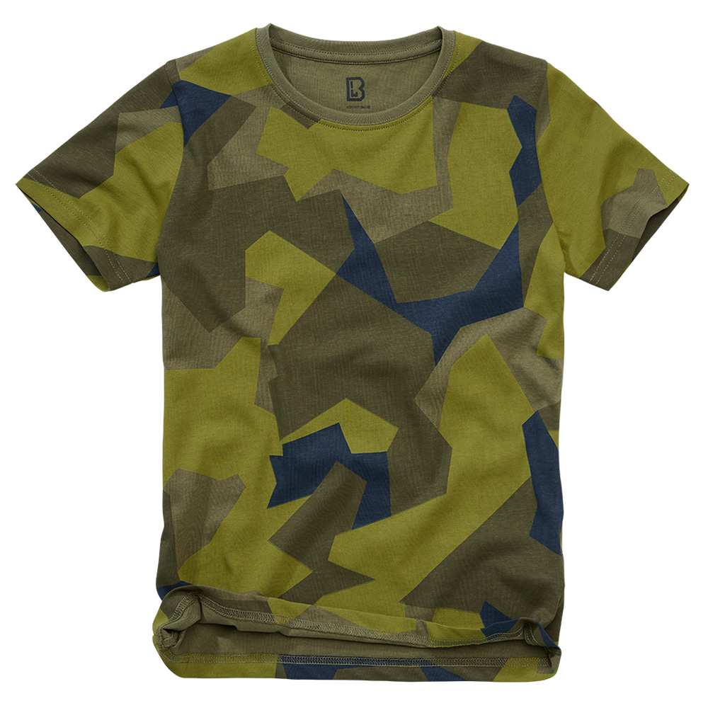 Brandit Kinder T-Shirt swedish camo