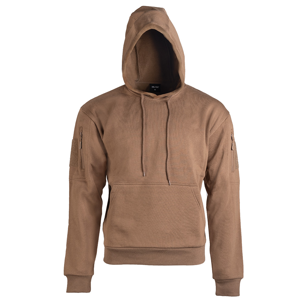 Mil-Tec Kapuzenpullover Tactical dark coyote