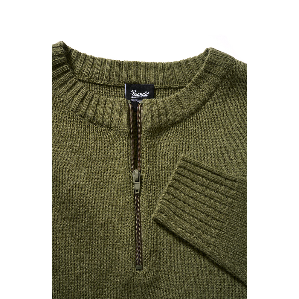 Brandit Strickpullover oliv Bild 1