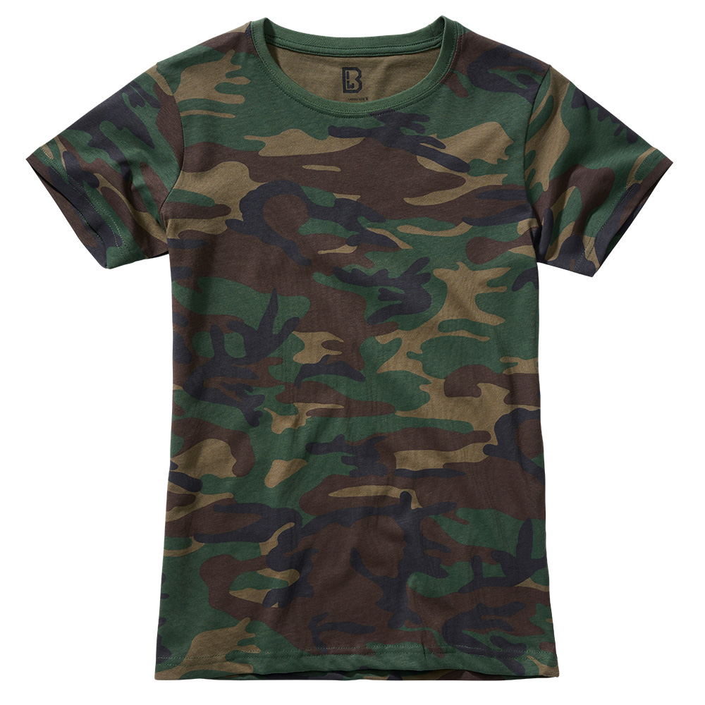 Brandit Ladies T-Shirt woodland