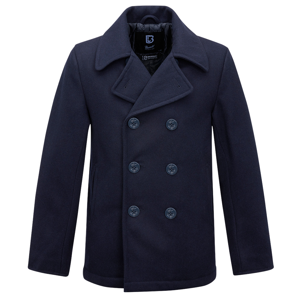 Brandit Jacke Pea Coat navy günstig kaufen