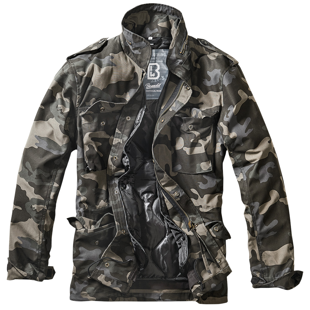 Brandit M65 Jacke Standard Ripstop darkcamo