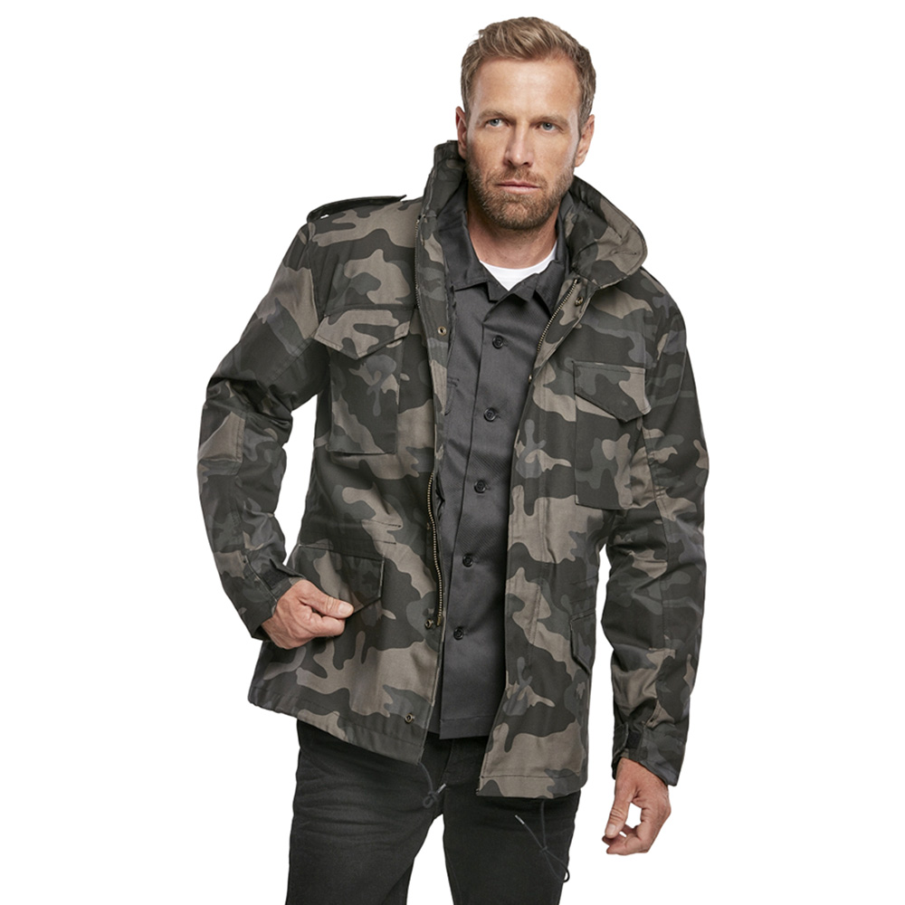 Brandit M65 Jacke Standard Ripstop darkcamo Bild 1