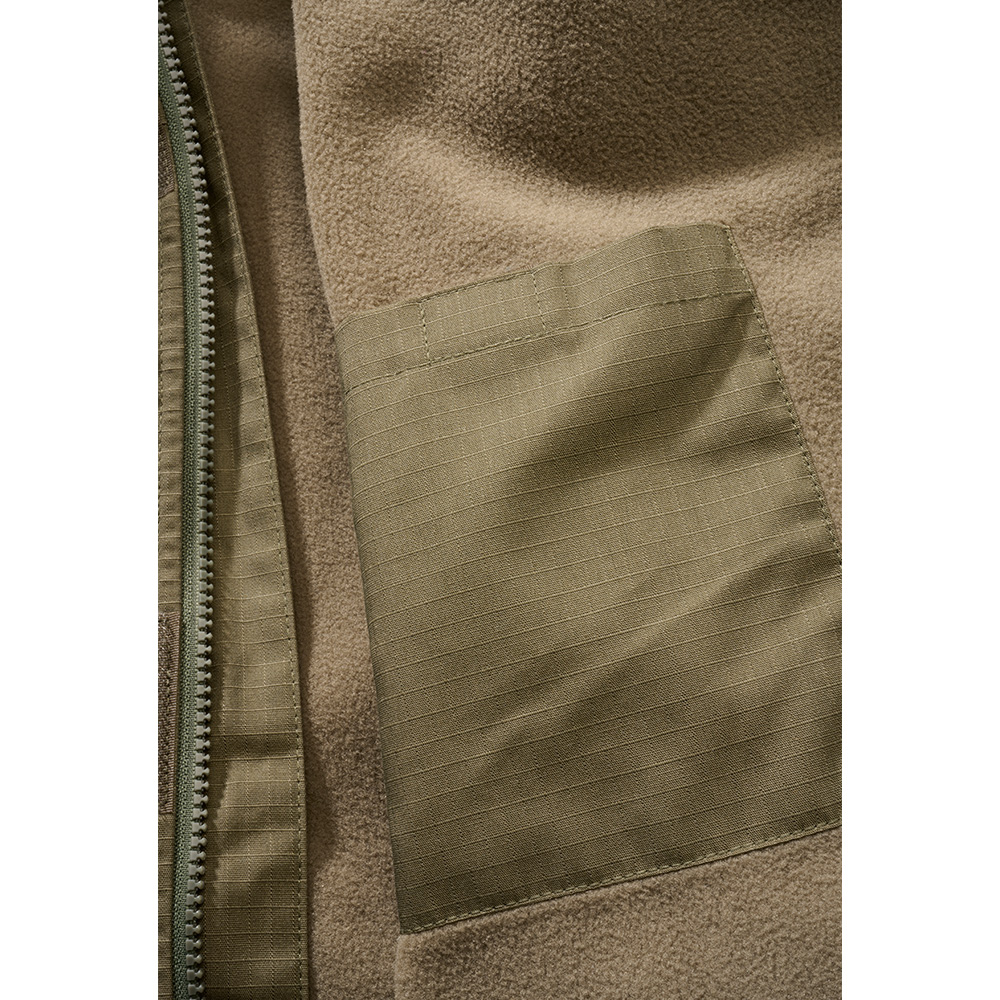 Brandit Jacke Windbreaker Ripstop mit Frontzip oliv Bild 1