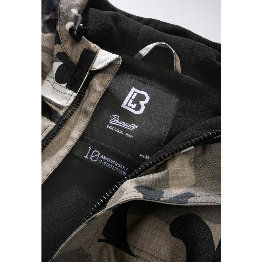 Brandit Jacke Windbreaker Ripstop mit Frontzip urban Bild 1