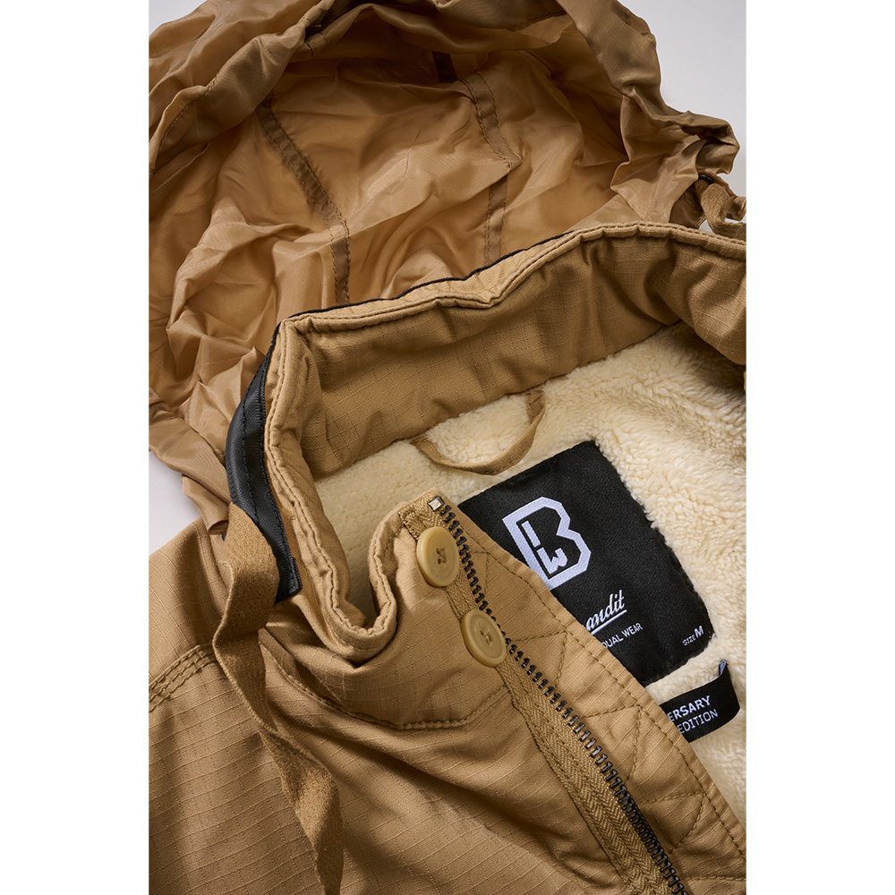 Brandit Winterjacke Britannia Ripstop camel Bild 3