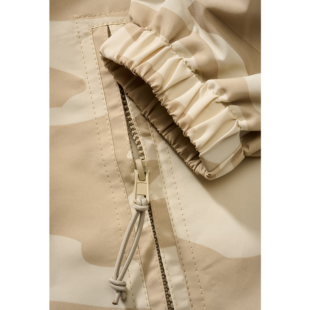 Brandit Sommer Windbreaker mit Frontzip sandstorm Bild 1