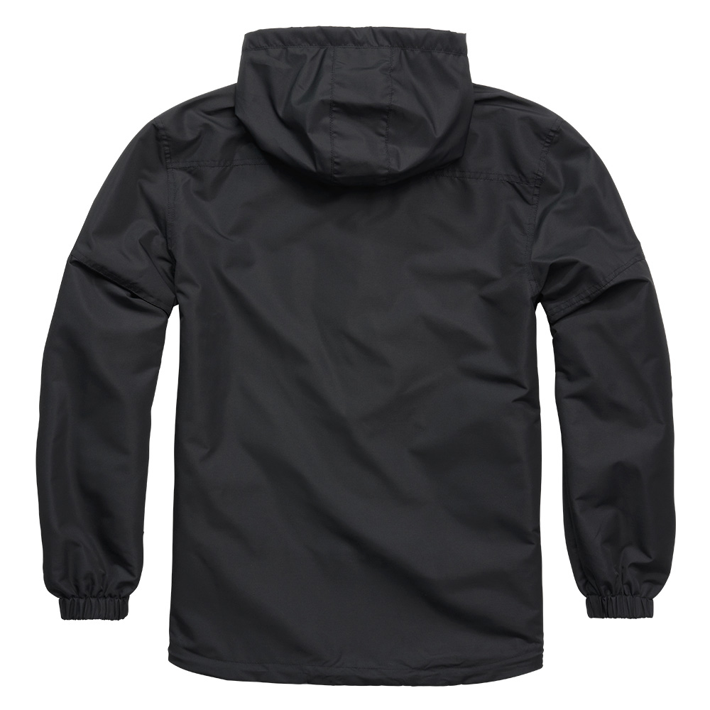 Brandit Sommer Windbreaker mit Frontzip schwarz Bild 1