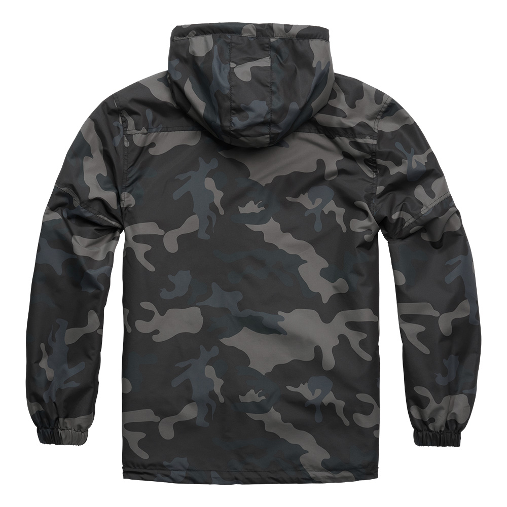 Brandit Sommer Windbreaker mit Frontzip darkcamo Bild 1