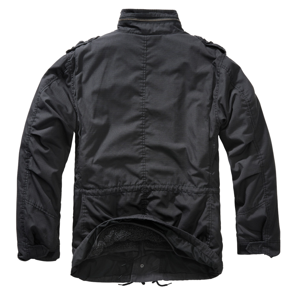 Brandit M65 Jacke Giant Ripstop schwarz mit herausnehmbarem Futter Bild 1