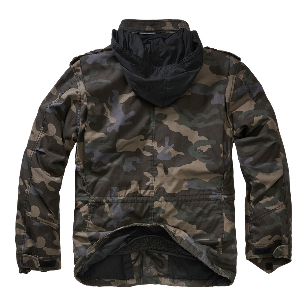 Brandit M65 Jacke Giant Ripstop darkcamo mit herausnehmbarem Futter Bild 1