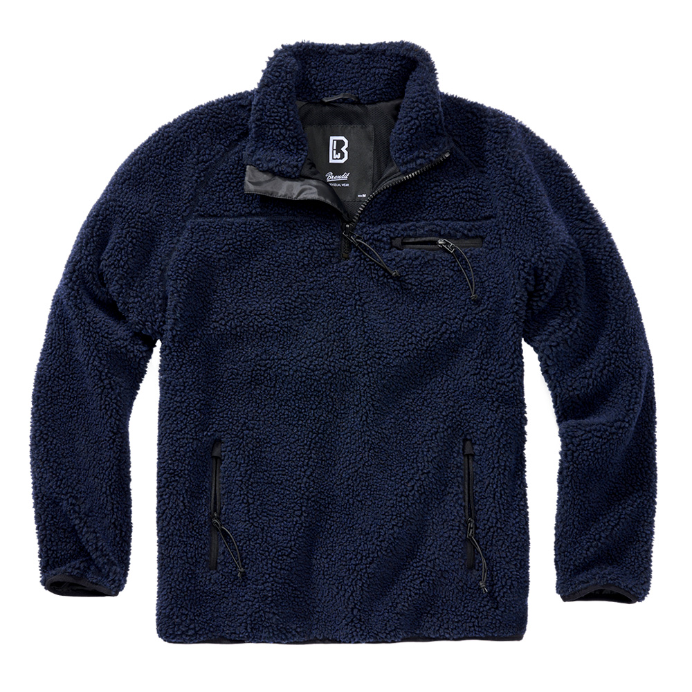 Brandit Troyer Teddyfleece navy