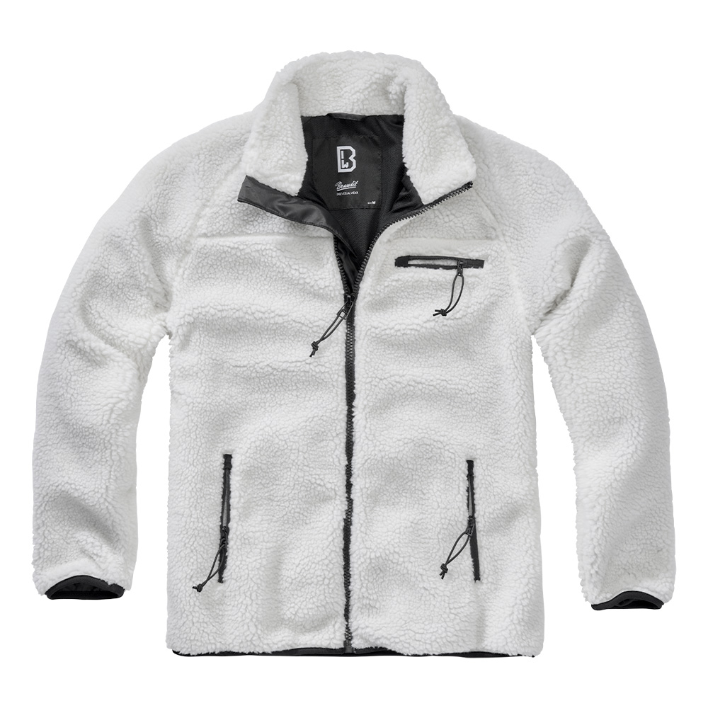 Brandit Fleecejacke Teddyfleece Jacket wei