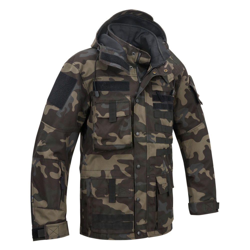 Brandit Outdoorjacke Performance darkcamo wasserabweisend