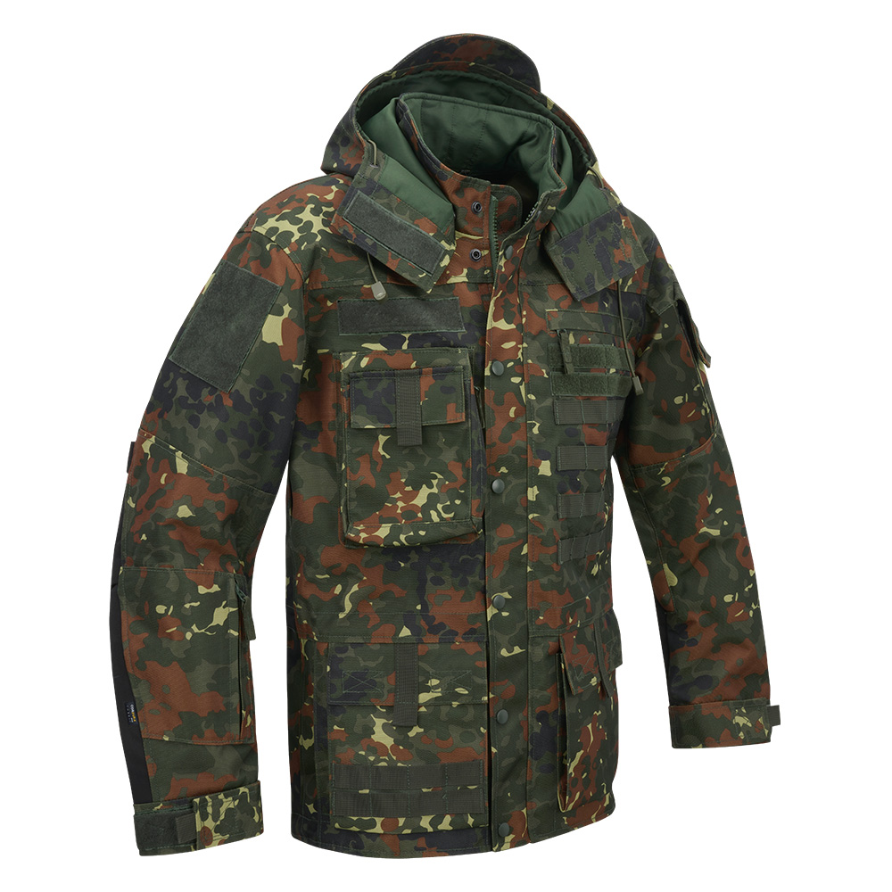 Brandit Outdoorjacke Performance flecktarn wasserabweisend