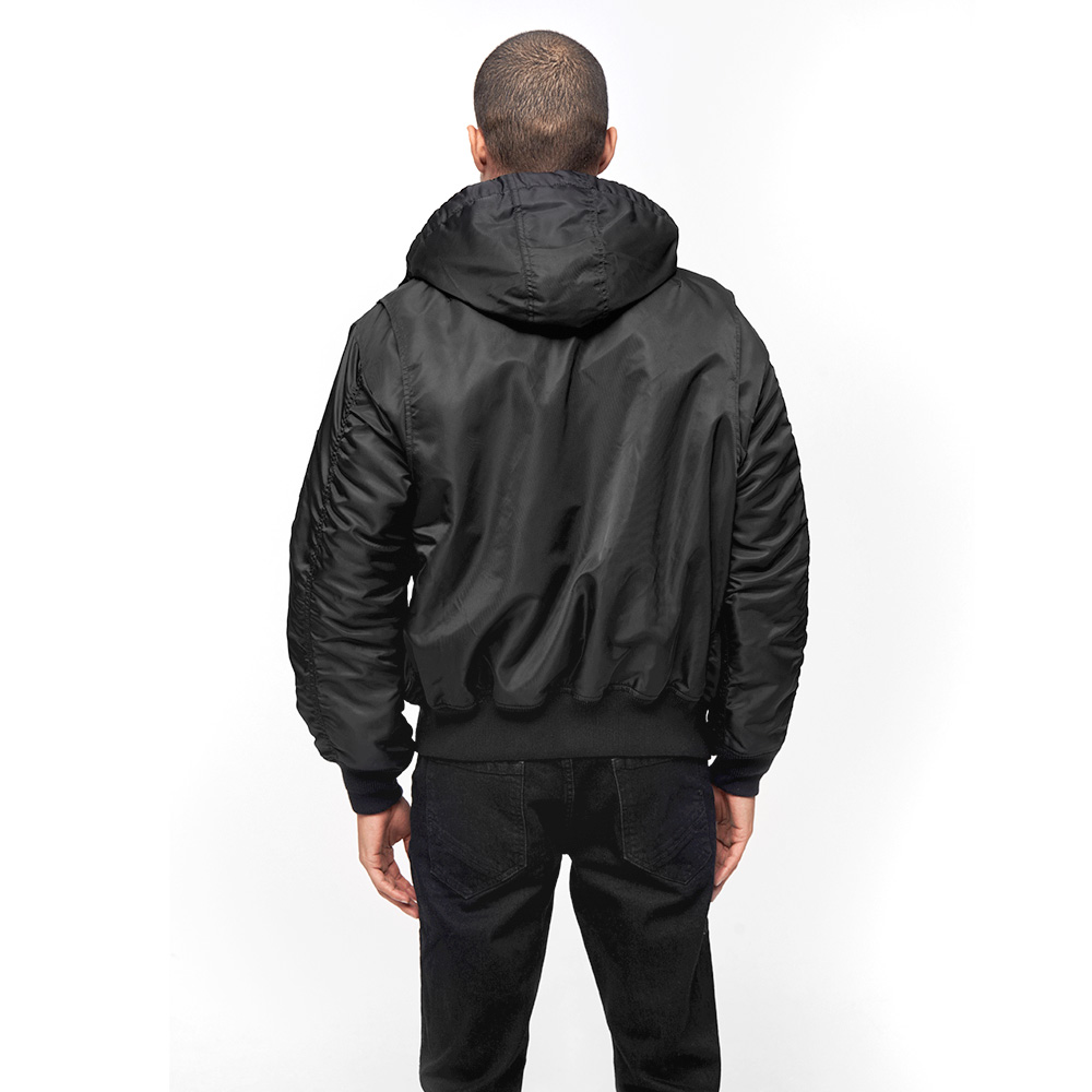 Brandit CWU Jacke m. Kapuze schwarz Gr. S Bild 1