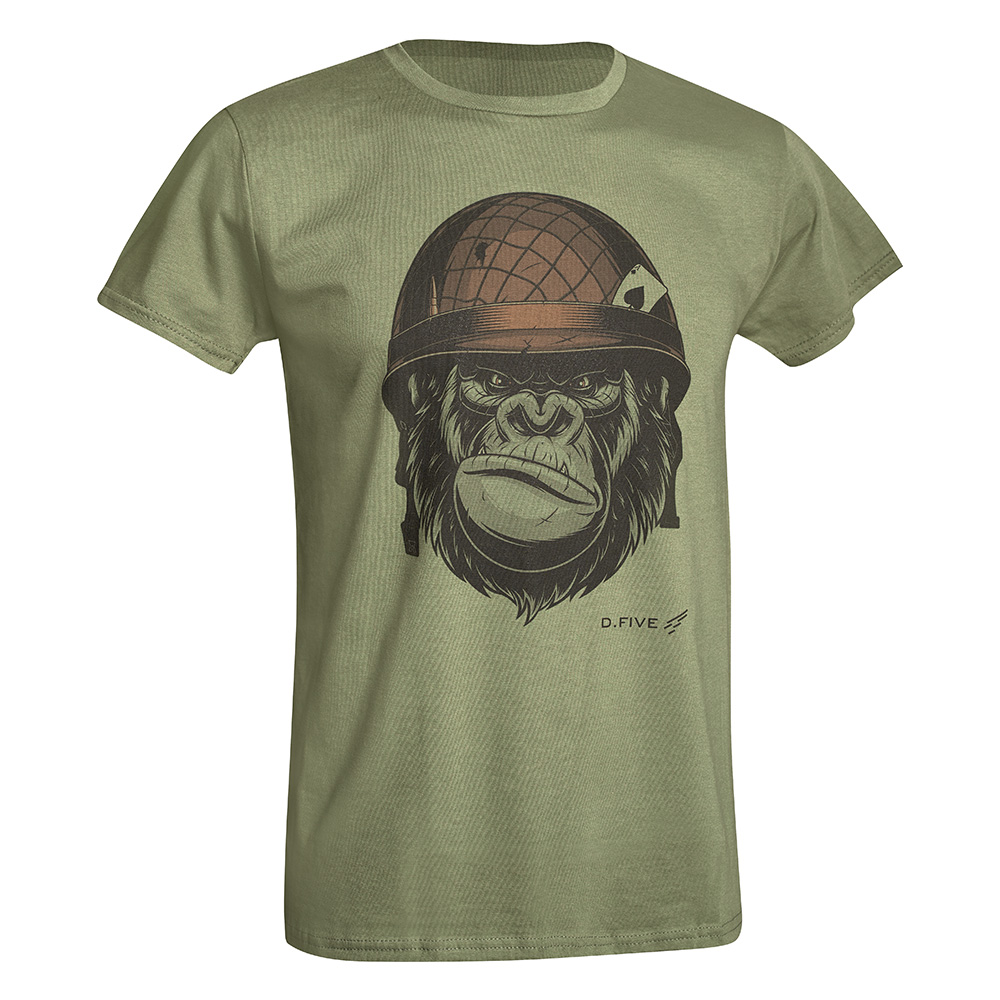 Defcon 5 T-Shirt Monkey oliv